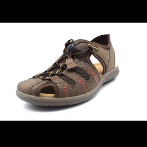 Men's Casual Leather Sandals - Sports Sandals - Hiking Sandals